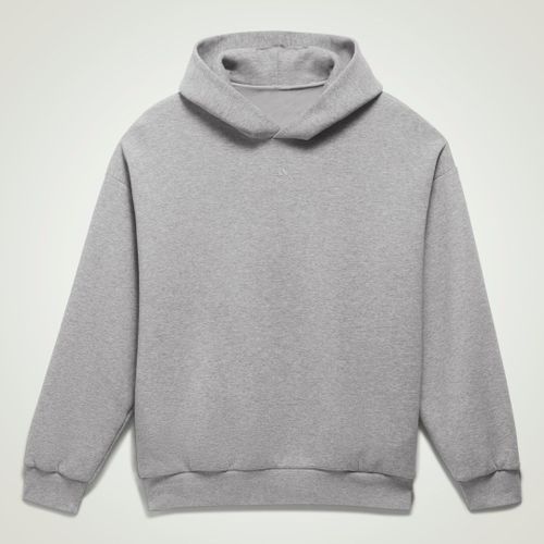 Veste À Capuche Basketball Heather Adidas - Dark Oatmeal - Xl