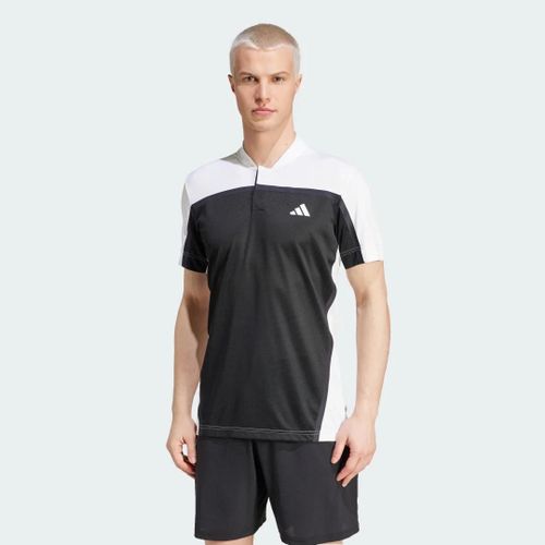 Polo De Tennis Henley Heat.Rdy Pro Freelift Adidas - Black / White - S