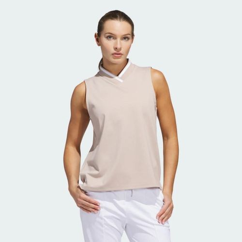 Polo Sans Manches Go-To Adidas - Wonder Taupe - S