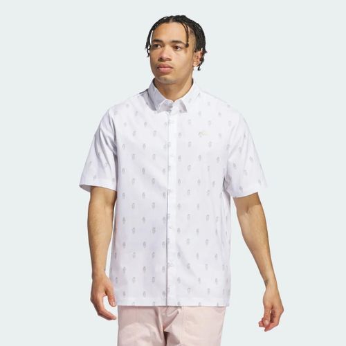 Go-To Resort Button Down Polo Shirt Adidas - White - Xs