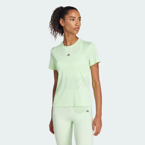 T-Shirt De Training Hiit Airchill Adidas - Semi Green Spark - S