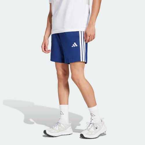 Short Jersey 3 Bandes Essentials 17,8 Cm Adidas - Dark Blue / White - M