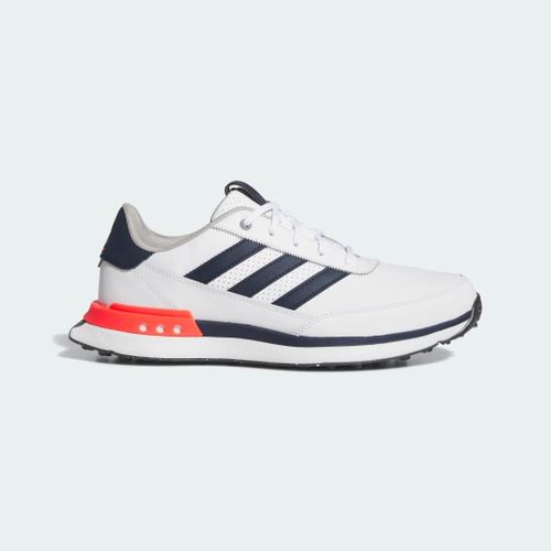Chaussures De Golf Sans Crampons Cuir S2g 24 Adidas Cloud White Collegiate Navy Lucid Red