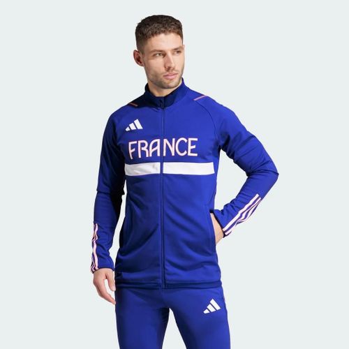 Veste De Training Équipe De France Adidas - Semi Lucid Blue - 2xl