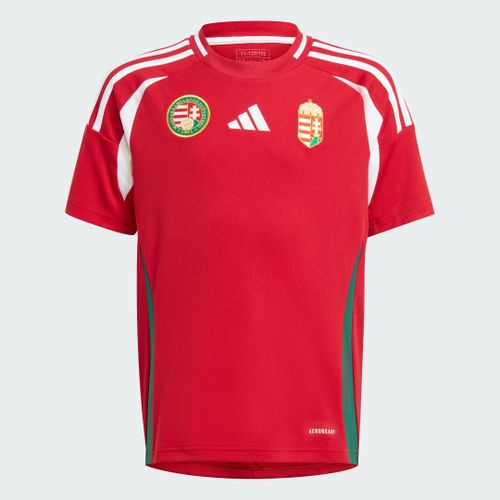 Maillot Domicile Hongrie 24 Enfants Adidas - Team Victory Red / White / Collegiate Green - 11-12a