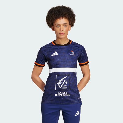 Maillot Équipe De France Handball Adidas - Semi Lucid Blue - Xs
