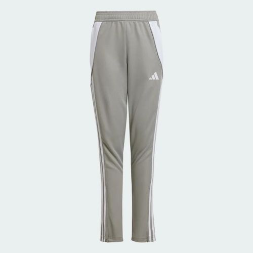 Pantalon D'Entraînement Tiro 24 Enfants Adidas - Team Mid Grey / White - 13-14a