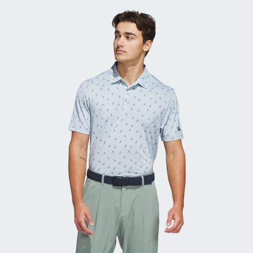 Polo Mesh Imprimé Ultimate365 Adidas - Wonder Blue / Collegiate Navy - Xl