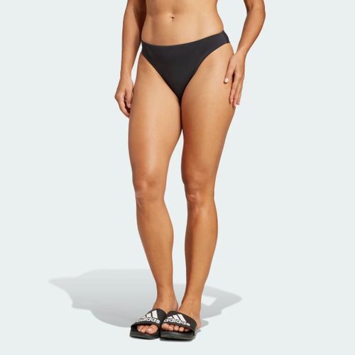 Bas De Bikini Taille Mi-Haute Iconisea Adidas - Black / White - Xl