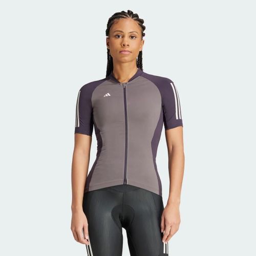 Maillot De Cyclisme 3 Bandes Essentials Adidas - Charcoal - S