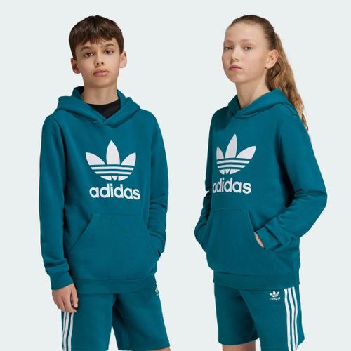 Sweat-Shirt À Capuche Trèfle Enfants Adidas - Legacy Teal - 10-11a