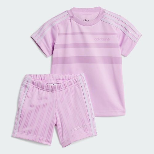 Shorts And Tee Set Kids Adidas - Bliss Lilac - 12-18m