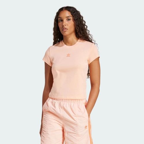 T-Shirt Slim Essentials Adidas - Glow Pink - S