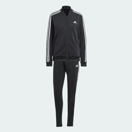 Survêtement Essentials 3 Bandes Adidas - Black / White - Xs