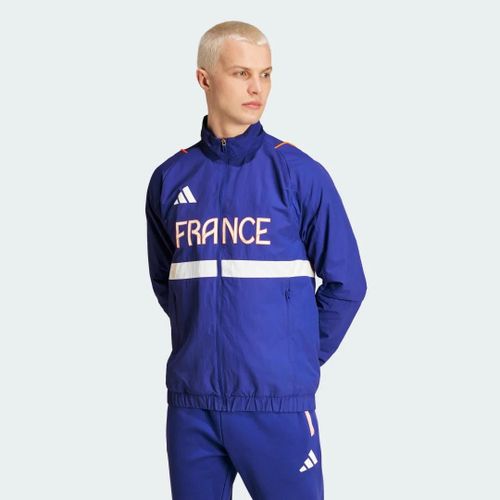 Veste De Présentation Équipe De France Adidas - Semi Lucid Blue - 2xl