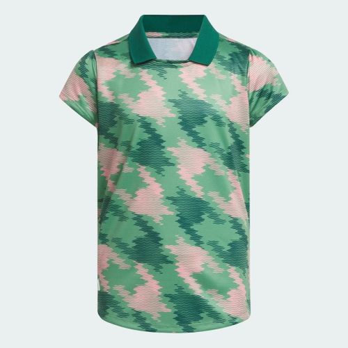 Heat.Rdy Printed Polo Shirt Adidas - Preloved Green - 13-14a