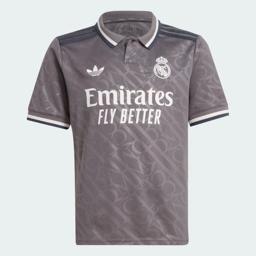 Maillot Third Real Madrid 24/25 Enfants Adidas - Charcoal - 7-8a
