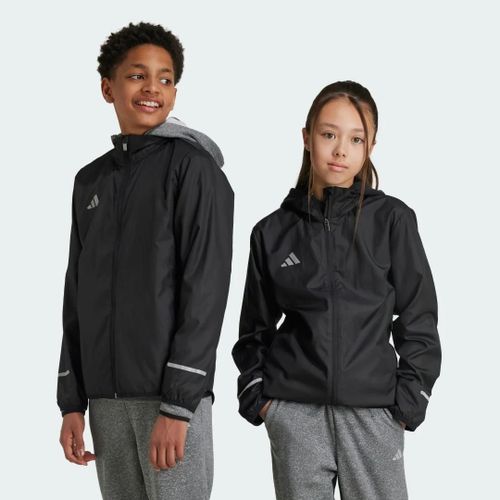 Veste Team Wind.Rdy Enfants Adidas - Black / Reflective Silver - 7-8a