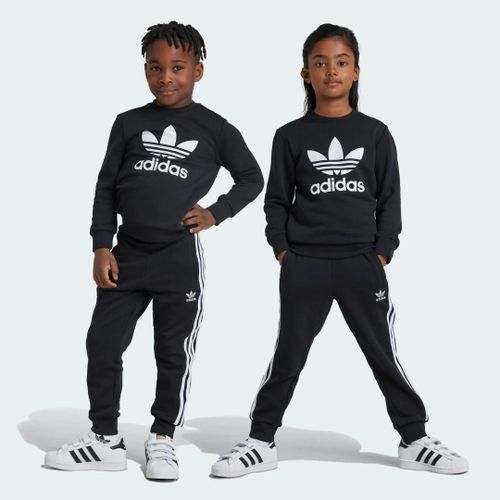 Ensemble Sweat-Shirt Ras-Du-Cou Adicolor Enfants Adidas - Black - 6-7a