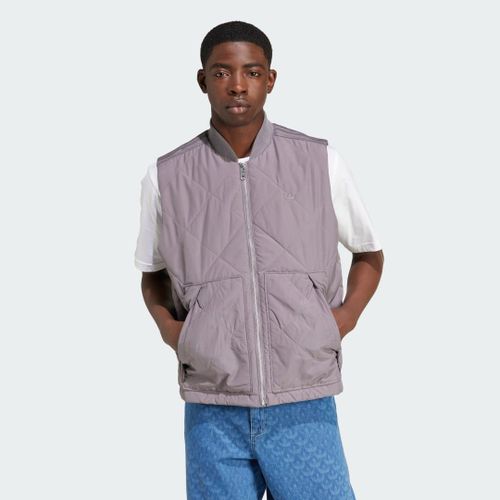 Veste Sans Manches Matelassée Nylon Premium Essentials Adidas - Trace Grey - S