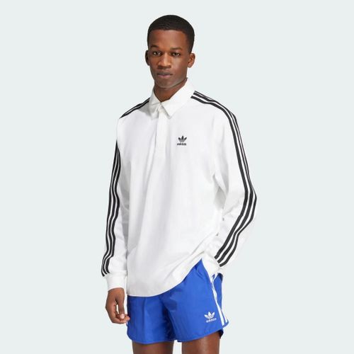 Polo De Rugby Adicolor Adidas - White - Xs