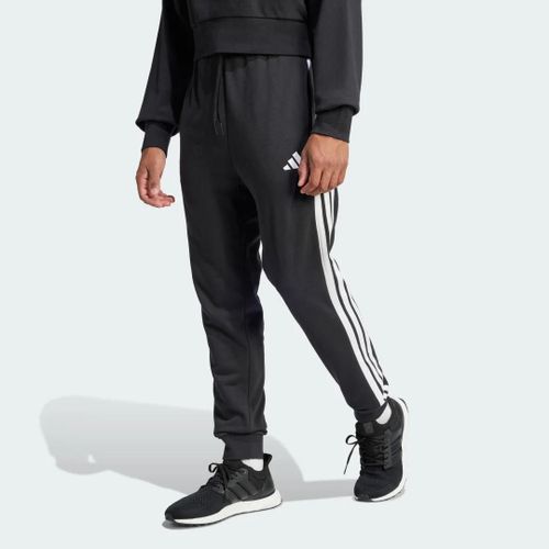 Pantalon French Terry 3 Bandes Essentials Adidas - Black / White - 2xs
