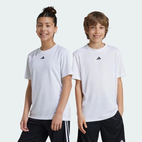T-Shirt Coupe Standard À Logo Train Essentials Enfants Adidas - White / Black - 11-12a