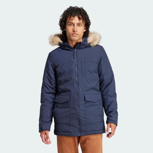 Parka À Capuche Fourrure Adidas - Legend Ink - S