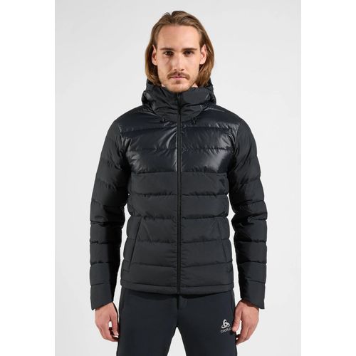 Odlo Veste À Capuche Avec Isolation En Duvet Recyclé Severin N-Thermic Pour Homme, L, Black