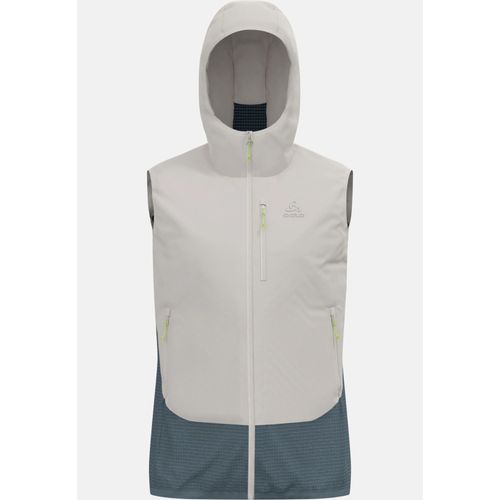 Odlo Gilet Hybride Avec Isolation En Laine Ascent Pour Homme, Xxl, Beige