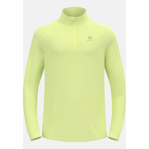 Odlo Pull ¿ Zip Essentials Ceramiwarm Pour Homme, L, Green