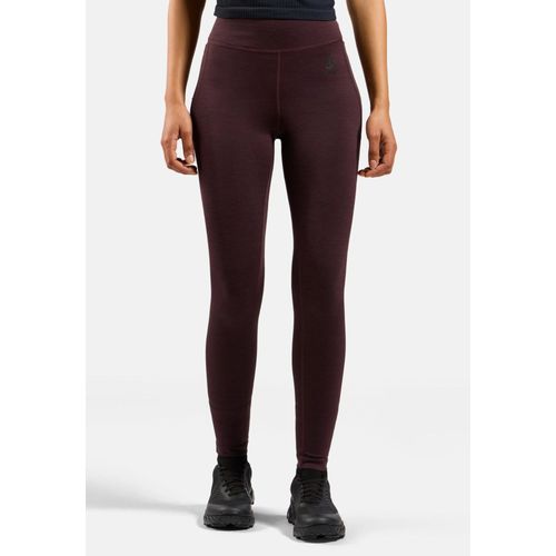Odlo Legging D¿Entrainement Chiné Active 365 Pour Femme, L, Bordeaux