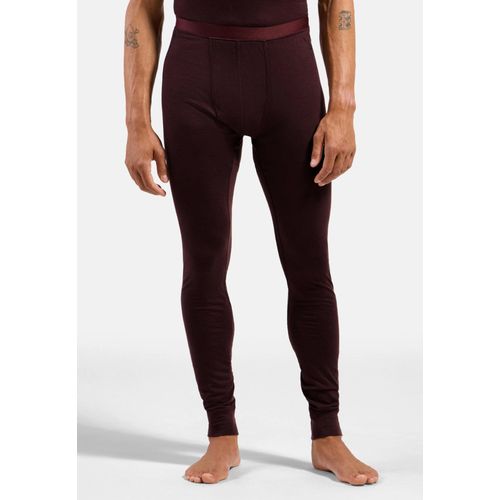 Odlo Collant Technique En Laine Mérinos 200 Natural Pour Homme, S, Bordeaux