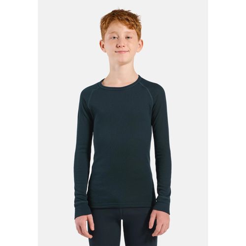 Odlo T-Shirt Technique À Manches Longues Active Warm Pour Enfant Pour Enfant, 92, Blue