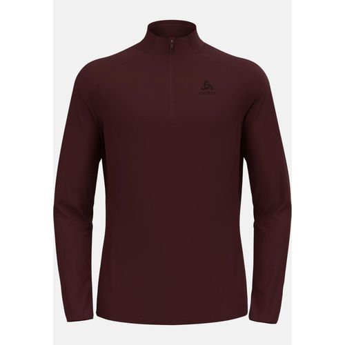 Odlo Pull Semi-Zippé Essentials Light Pour Homme, M, Bordeaux