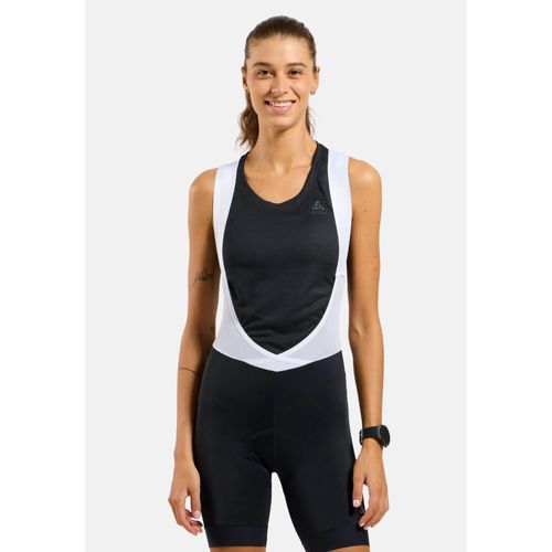 Odlo Cuissard À Bretelles Zeroweight Pour Femme, Xl, Black