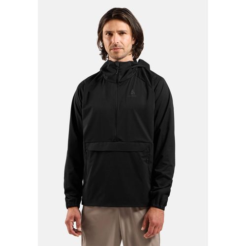 Odlo Anorak De Ski De Fond Coupe-Vent Zeroweight Pro Warm Pour Homme, S, Black