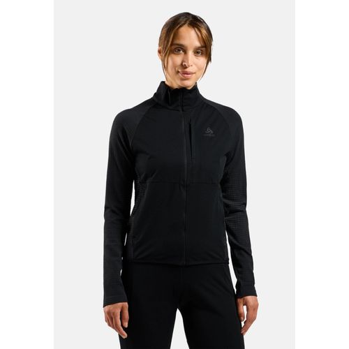 Odlo Veste De Ski De Fond Hybride Coupe-Vent Zeroweight Pro Performance Wool Pour Femme, M, Black