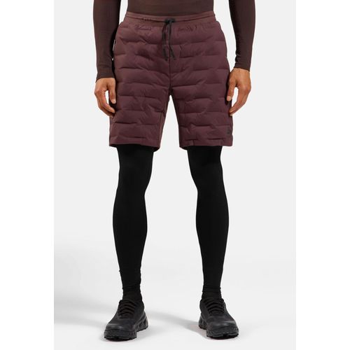 Odlo Short Zeroweight Insulator Pour Homme, M, Bordeaux