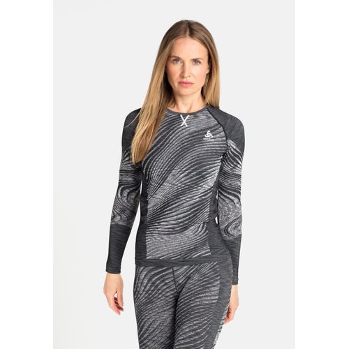 Odlo Haut À Manches Longues Blackcomb Pour Femme, Xs, Gris