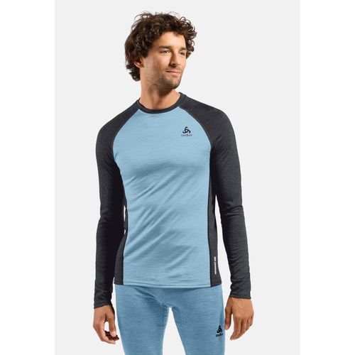 Odlo Haut Technique Performance Wool 150 Pour Homme, L, Blue