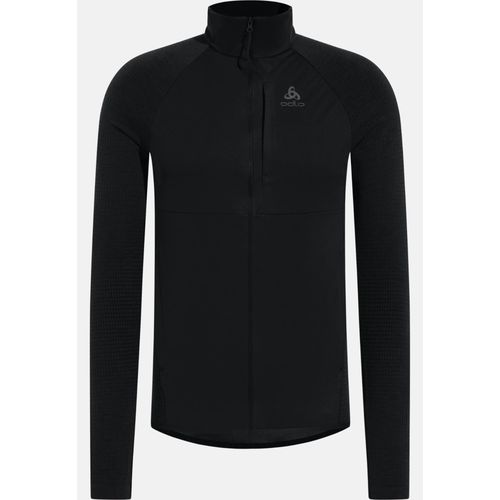 Odlo Veste De Ski De Fond Hybride Coupe-Vent Zeroweight Pro Performance Wool Pour Homme, S, Black