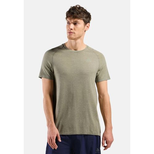 Odlo T-Shirt De Running Sans Coutures Essentials Pour Homme, Xl, Green