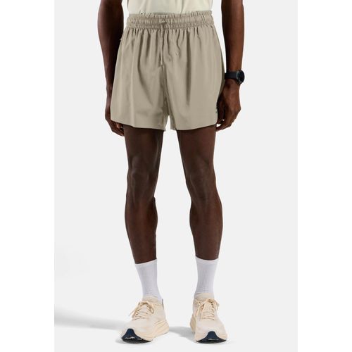 Odlo Short De Running Non Doublé 5 Inch Zeroweight 2.0 Pour Homme, S, Beige