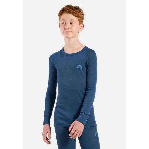 Odlo Ensemble De Haut Et Collant Techniques Héritage Active Warm Pour Enfant, 164, Blue
