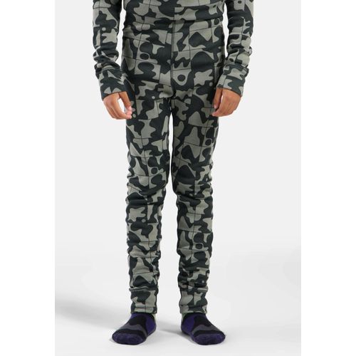Odlo Collant Technique À Motif Active Warm De La Collection Adventurer Pour Enfant, 80, Green