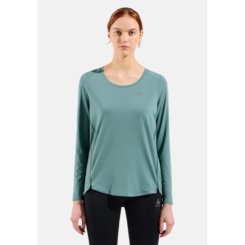 Odlo T-Shirt À Manches Longues Zeroweight Chill-Tec Pour Femme, L, Green