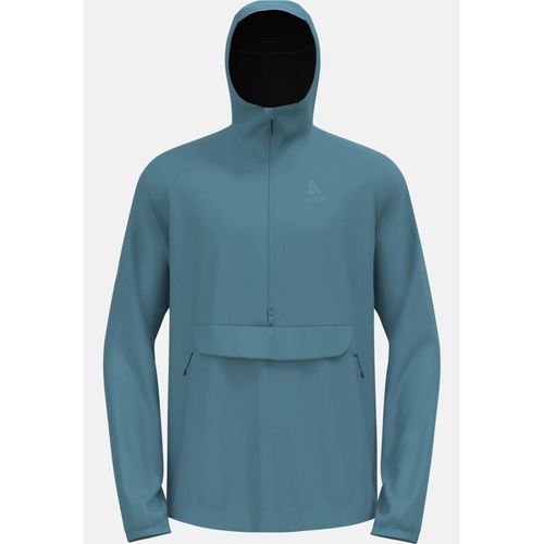 Odlo Anorak De Ski De Fond Coupe-Vent Zeroweight Pro Warm Pour Homme, Xl, Blue