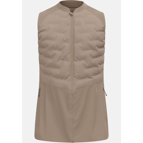 Odlo Gilet De Running Zeroweight Insulator Pour Homme, Xxl, Beige