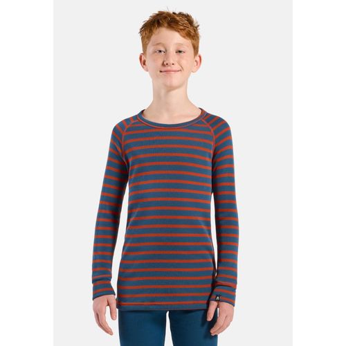 Odlo Ensemble De Sous-Vêtements Techniques Active Warm Pour Enfant, 80, Blue